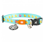 Max&Molly GOTCHA! Smart ID Katės Antkaklis Ducklings - spalvingas katės antkaklis su i&scaron;maniuoju pakabuku