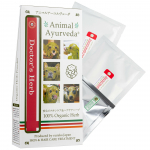Animal Ayurveda Doctor's Health Herb Starter Pack 60g - natūrali kaukė ir aliejus &scaron;unims ir katėms, palaikantis odos sveikatą