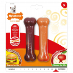 Nylabone Extreme Dvigubas Rinkinys - &scaron;unų kramtukai, pagardinti jautiena, sūriu ir obuoliu