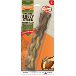 Nylabone Extreme Pintas Bully Stick - kramtomasis žaislas &scaron;unims, pintos formos, jautienos skonio