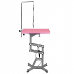 Shernbao Air Lifting Grooming Table - kirpimo stalas su pneumatiniu kėlimu, rožinis vir&scaron;us