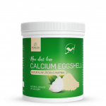 Pokusa RawDietLine Calcium Eggshell - preparatas i&scaron; vi&scaron;tų kiau&scaron;inių luk&scaron;tų, stiprinantis kaulus ir dantis.