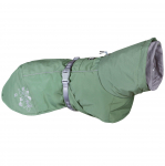 Hurtta Extreme Warmer Eco Hedge - vandeniui atspari žiemos striukė &scaron;unims su &scaron;ilumą i&scaron;laikančiu pamu&scaron;alu