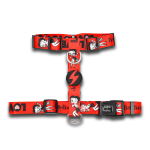 Dashi Vintage Betty nugaros pakinktai - reguliuojami apsauginiai pakinktai &scaron;unims, Betty Boop ra&scaron;tas