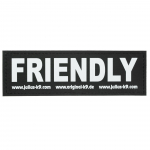 Julius - K9 Draugi&scaron;kas ženklelis 2 vnt. - Velcro lipdukas Julius K9 pakinktams