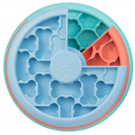 Nina Ottosson Puppy Lickin' Layers - edukacinis žaidimas ir lėto maitinimo dubenėlis &scaron;uniukams ir mažiems &scaron;unims