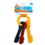 Nylabone Puppy Chew Keys - &scaron;unų kramtomasis žaislas su &scaron;oninės kvapu, skirtas &scaron;uniukams, formos kaip raktai