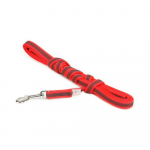 Julius K9 Color & Gray Supergrip pavadėlis su rankena, raudonas - treniruočių pavadėlis su rankena, raudonas, neslystantis