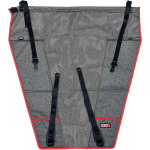 KONG Travel apsauginė sėdynės užtvara - automobilio tinklas &scaron;unims, užtvara tarp sėdynių