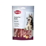 Skanėstai &scaron;unims | Trixie Denta Fun kramtomi antienos suktinukai, 12 cm, 10 vnt., 80 g
