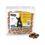 Skanėstai &scaron;unims | Hau&Miau mink&scaron;ti mini žuvies žiedai, 500 g