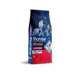 Sausas maistas &scaron;uniukams | Monge BWild Low Grain Puppy & Junior su elniena, 12 kg