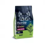 Sausas maistas &scaron;unims | Monge BWild Adult &scaron;erniena, 2,5 kg