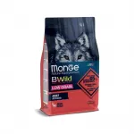 Sausas maistas &scaron;unims | Monge BWild Adult su elniena, 2,5 kg