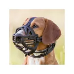 Antsnukis &scaron;unims | Trixie Muzzle Flex silikoninis antsnukis, S, juodas