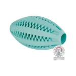 Žaislas &scaron;unims | Trixie Denta Fun regbio kamuolys, mėtinis, natūrali guma, 11 cm