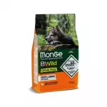 Sausas maistas &scaron;uniukams | Monge BWild Grain Free Puppy su antiena ir bulvėmis, 2,5 kg