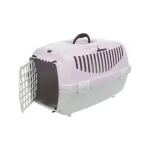 Transportavimo boksas | Trixie Capri 2 transportavimo boksas, XS&ndash;S, 37 &times; 34 &times; 55 cm, &scaron;viesiai pilkas / &scaron;viesiai alyvinis