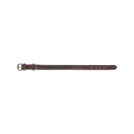 Antkaklis gyvūnams | Trixie Rustic riebalinės odos antkaklis, M, 37&ndash;44 cm / 25 mm, tamsiai rudas