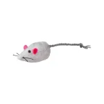 Žaislas katėms | Trixie pliu&scaron;inė pelė su skambučiu ir katžole, 5 cm
