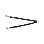 Pavadėlis gyvūnams | Trixie Premium dvigubas pavadėlis, XS&ndash;S, 40&ndash;70 cm / 10 mm, juodas