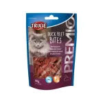Skanėstai katėms | Trixie Premio Duck Filet Bites antienos filė kąsneliai katėms, 50 g