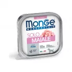 &Scaron;lapias maistas &scaron;unims | Monge Monoprotein Solo pa&scaron;tetas 100 % kiaulienos, 150 g