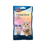 Skanėstai katėms | Trixie Creamy Snack kreminis skanėstas katėms su krevetėmis, 5 &times; 14 g