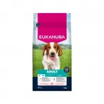 Sausas maistas &scaron;unims | Eukanuba Adult Small & Medium su la&scaron;i&scaron;a ir miežiais, 12 kg