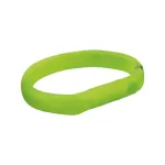 Antkaklis gyvūnams | Trixie LED antkaklis su USB, platus, silikoninis, M&ndash;L, 50 cm/18 mm, žalias