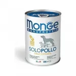&Scaron;lapias maistas &scaron;unims | Monge Monoprotein pa&scaron;tetas su vi&scaron;tiena, 400 g
