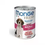 &Scaron;lapias maistas &scaron;unims | Monge Fresh Adult su kiauliena, 400 g