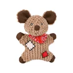 Žaislas &scaron;unims | Trixie pelė &scaron;unims su cypsiuku, pliu&scaron;as/džiutas, 19 cm