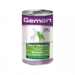 &Scaron;lapias maistas &scaron;unims | Gemon Medium Adult su ėriena ir ryžiais, 1250 g