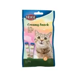 Skanėstai katėms | Trixie Creamy Snack kreminis skanėstas katėms su vi&scaron;tiena, 5 &times; 14 g