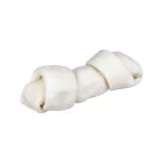 Skanėstai &scaron;unims | Trixie Denta Fun kramtomas kaulas su mazgais, baltas, 24 cm, 240 g
