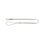 Pavadėlis gyvūnams | Trixie BE NORDIC odinis pavadėlis, XS&ndash;S, 1,2 m / 15 mm, &scaron;viesiai pilkas