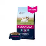 Sausas maistas &scaron;unims | Eukanuba Active Adult Small Breed su vi&scaron;tiena, 3 kg