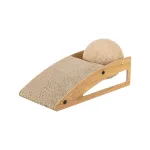 Draskyklė katėms | Trixie draskyklė-rampa su kamuoliu, kartonas/MDF, 43 &times; 17 &times; 20 cm