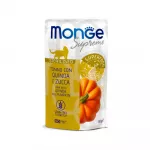 &Scaron;lapias maistas sterilizuotoms katėms | Monge Supreme Sterilised su tunu, bolivine balanda ir moliūgu, 80 g