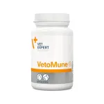 Papildas &scaron;unims ir katėms | VetExpert Vetomune, 60 kaps.