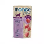 &Scaron;lapias maistas katėms | Monge Natural tunas su jautiena želėje, 80 g