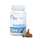 Papildas &scaron;unims ir katėms | VetExpert Vetoskin, 90 kaps.
