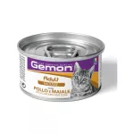 &Scaron;lapias maistas katėms | Gemon Mousse Adult su vi&scaron;tiena ir kiauliena, 85 g