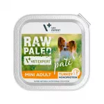 &Scaron;lapias maistas &scaron;unims | Raw Paleo Mini Adult pa&scaron;tetas su kalakutiena, 150 g