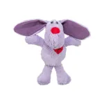 Žaislas &scaron;unims | Trixie Valentino dienos pliu&scaron;inis &scaron;uo, 28 cm, alyvinis