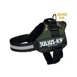 Petne&scaron;os gyvūnams | Julius-K9 K9-Powerharness petne&scaron;os, L/1, 66&ndash;85 cm / 50 mm, kamufliažinės