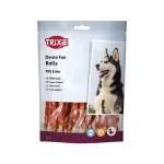 Skanėstai &scaron;unims | Trixie Denta Fun kramtomi antienos suktinukai, 12 cm, 30 vnt., 240 g