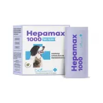 Papildas gyvūnams | Bioveterinary Hepamax 1000 pa&scaron;aro papildas kepenims, 28 pakeliai