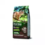 Sausas maistas didelių veislių katėms | Monge BWild Grain Free Large Breed su buivoliena, 1,5 kg